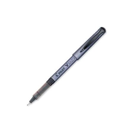 Pilot Pilot V Razor Point Marker Pen, Extra Fine, Black Ink, Dozen 11020